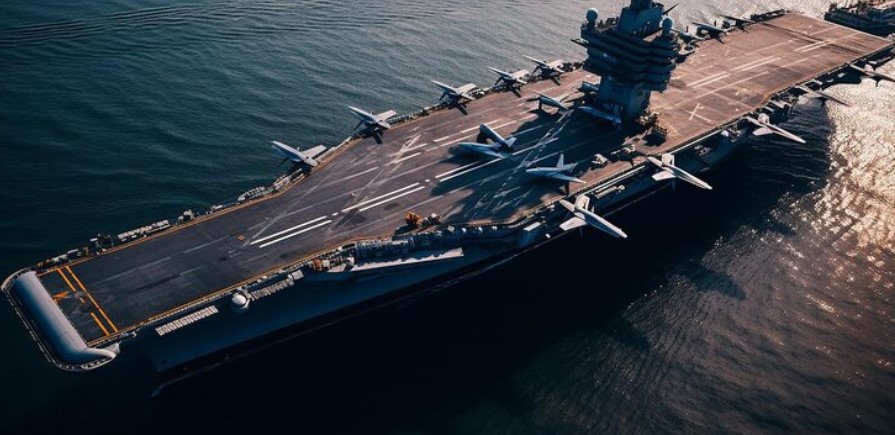 Авианосец USS Gerald R. Ford затопило канализационными отходами в Персидском заливе